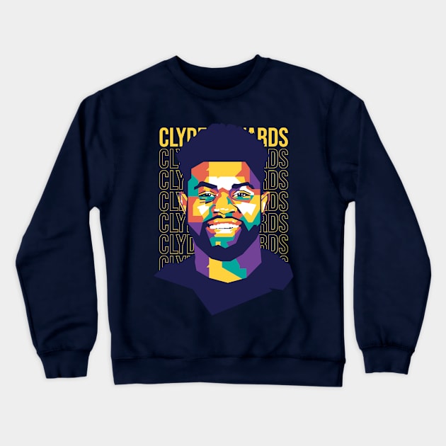 Clyde Edwards On WPAP Crewneck Sweatshirt by pentaShop